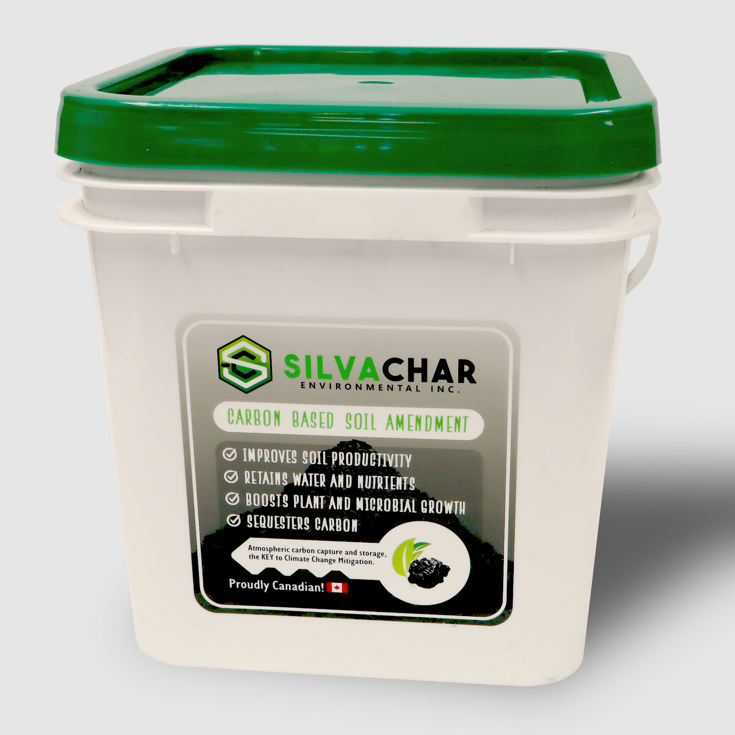 10 L Biochar <2 mm Bucket for Gardens and Lawns - 30% more Biochar