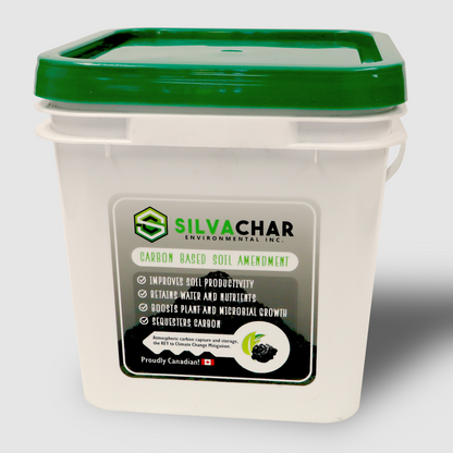 10 L Biochar 2~6 mm Bucket for Gardens