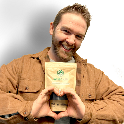 5 PACK Biochar Bags - Perfect for house plants and small gardens.