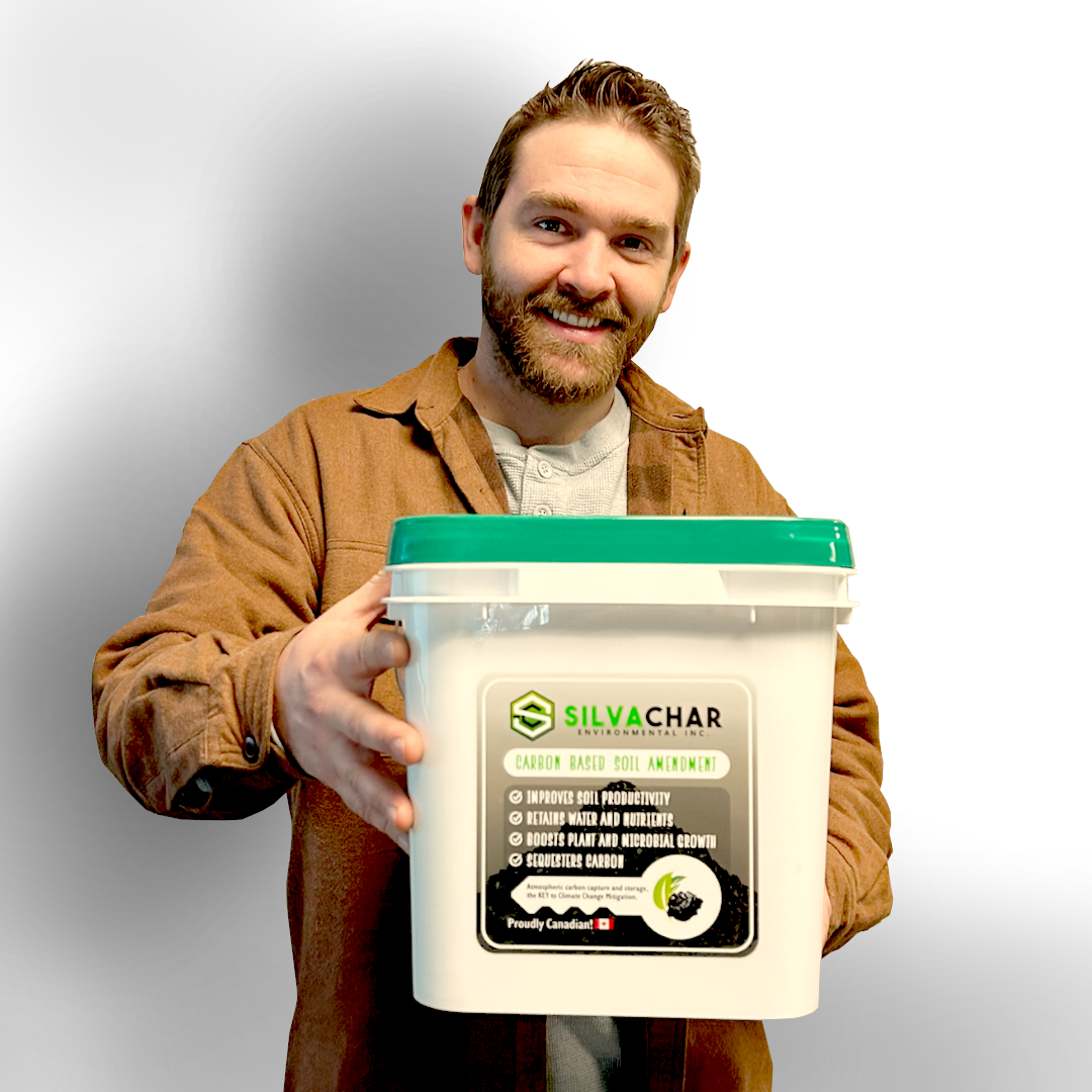 10 L Biochar <2 mm Bucket for Gardens and Lawns - 30% more Biochar